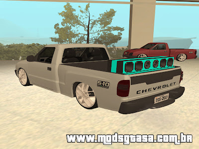 Chevrolet S10 Colina 2010 Edit + Som + Roda 20 para GTA San Andreas